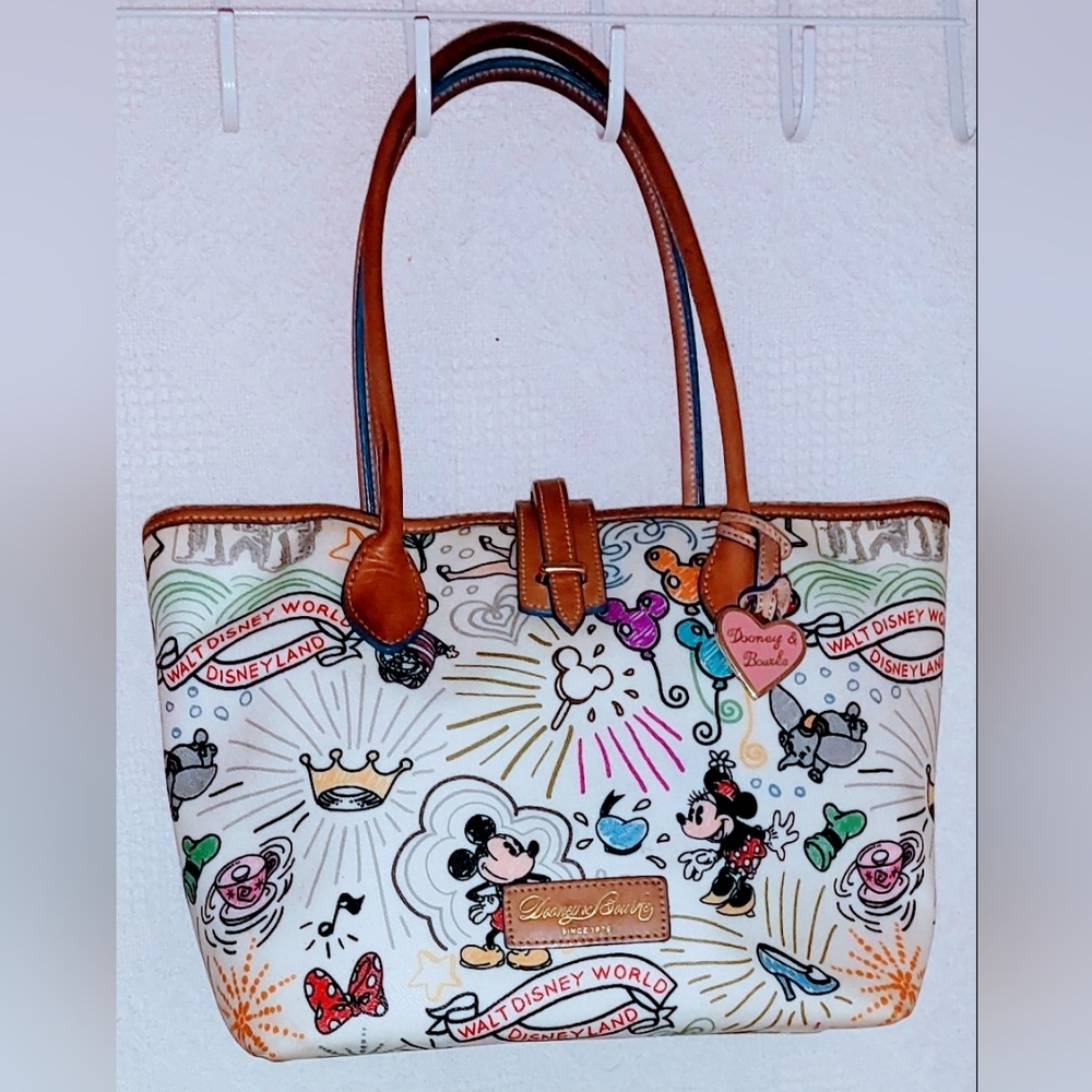 Retired Dooney and Bourke Sketch Tote